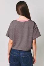 Load image into Gallery viewer, The Millie Contrast Henley Tee