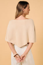 Load image into Gallery viewer, The Capri Poncho Top (Ivory)