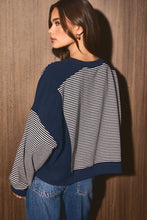 Load image into Gallery viewer, The Sunday Stripe Pullover