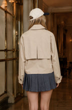 Load image into Gallery viewer, The Chelsea Cropped Trench Jacket