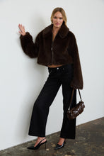Load image into Gallery viewer, Monroe Faux Fur Jacket