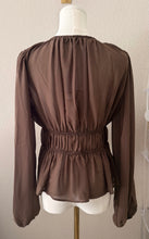 Load image into Gallery viewer, The Alessia Tie Front Blouse