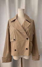 Load image into Gallery viewer, The Chelsea Cropped Trench Jacket