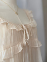 Load image into Gallery viewer, The Juliette Ruffle Blouse (Ivory)