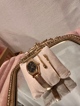 Load image into Gallery viewer, The Vienna Watch (Gold w/Black face)