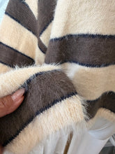 Load image into Gallery viewer, Mocha Cloud Striped Sweater