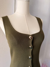 Load image into Gallery viewer, The Brielle Button Tank