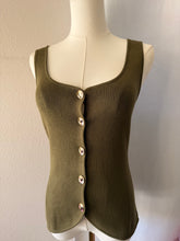 Load image into Gallery viewer, The Brielle Button Tank
