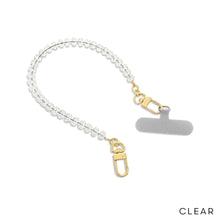 Load image into Gallery viewer, The Rondelle Crystal Phone Chain