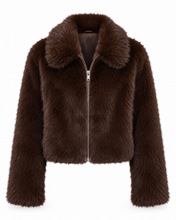 Load image into Gallery viewer, Monroe Faux Fur Jacket