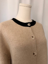 Load image into Gallery viewer, The Sutton Contrast Knit Cardigan