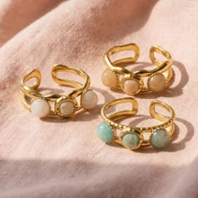 Load image into Gallery viewer, The Trio Stone Ring