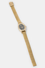 Load image into Gallery viewer, The Vienna Watch (Gold w/Black face)