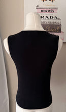Load image into Gallery viewer, Black Contrast Trim Top
