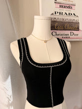 Load image into Gallery viewer, The Contrast Stitch Tank

