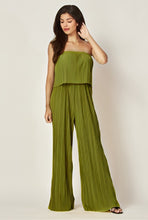 Load image into Gallery viewer, So Pleated Jumpsuit (Olive)
