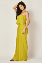 Load image into Gallery viewer, So Pleated Jumpsuit (Lime)
