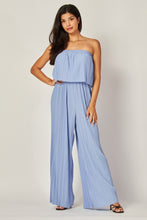 Load image into Gallery viewer, So Pleated Jumpsuit (Blue)
