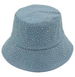 Stone Denim Bucket Hat (Light Denim)