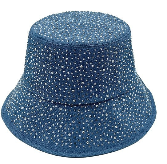 Stone Denim Bucket Hat (Dark Denim)