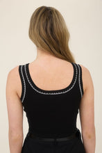 Load image into Gallery viewer, The Contrast Stitch Tank
