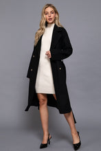 Load image into Gallery viewer, The Élise Belted Coat (Black)
