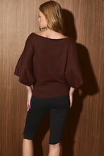 Load image into Gallery viewer, The Laurel Flutter Sleeve Knit Top
