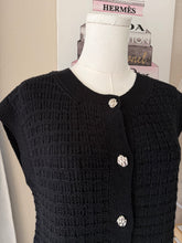 Load image into Gallery viewer, The Sunday Knit Top (Black)
