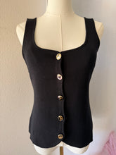 Load image into Gallery viewer, The Brielle Button Tank

