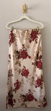 Load image into Gallery viewer, The Vivienne Floral Satin Midi Skirt
