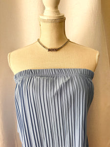 So Pleated Jumpsuit (Blue)