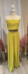 Iris Jumpsuit (Lime Green)