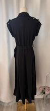 Load image into Gallery viewer, The Sloane Belted Midi Dress (Black)
