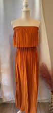 Load image into Gallery viewer, So Pleated Jumpsuit (Orange)
