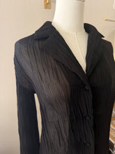 Load image into Gallery viewer, The Celeste Plissé Button Down

