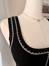 Load image into Gallery viewer, The Contrast Stitch Tank
