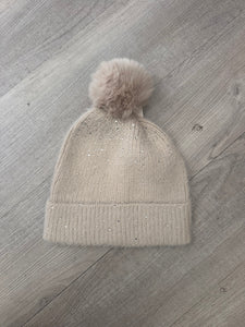 Glam Puff Beanie