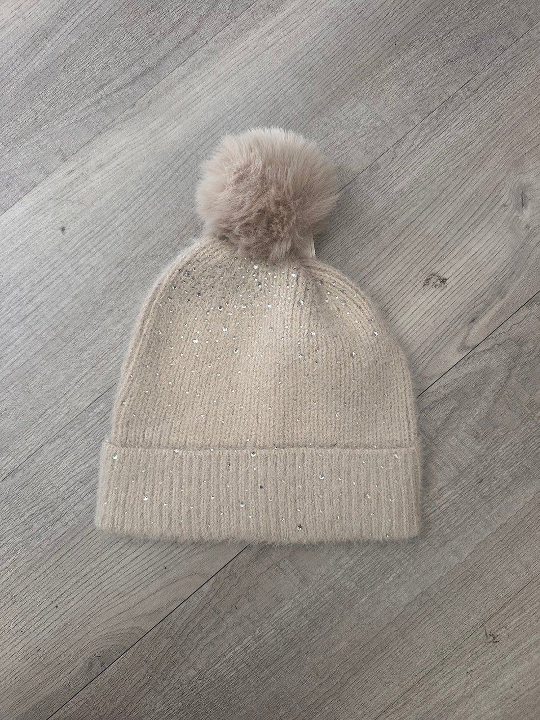 Glam Puff Beanie