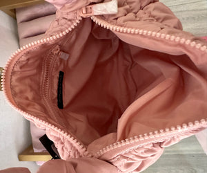 Shoulder Quilted Bag (Pink)