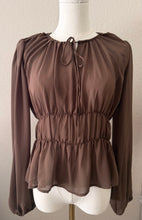 Load image into Gallery viewer, The Alessia Tie Front Blouse
