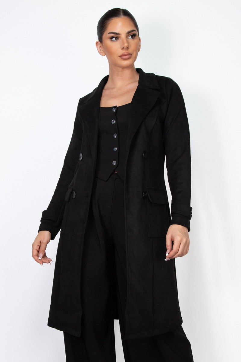 The  Velvety Trench Coat