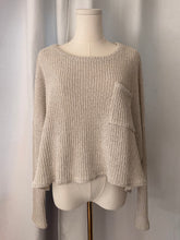Load image into Gallery viewer, The Wren Textured Pocket Sweater
