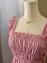 Load image into Gallery viewer, Rosy Eyelet Dress

