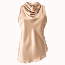 Load image into Gallery viewer, Champagne Hour Satin Top
