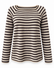 Load image into Gallery viewer, Talia Striped Cotton Knit Top
