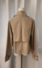 Load image into Gallery viewer, The Chelsea Cropped Trench Jacket
