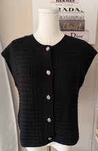Load image into Gallery viewer, The Sunday Knit Top (Black)
