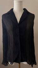 Load image into Gallery viewer, The Celeste Plissé Button Down
