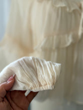 Load image into Gallery viewer, The Juliette Ruffle Blouse (Ivory)
