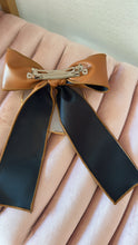 Load image into Gallery viewer, Faux Leather Bow (Brown)
